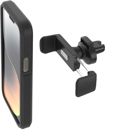 Kenu Airframe Ultra with Insta-Grip tech | Universal Smartphone Car Vent Mount Holder for All iPhone, Android, Pixel, Samsung, LG, Huawei, Xiaomi, Oppo, OnePlus, Black, Large to XL Phones