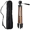 UBeesize 54'' Camera Tripod, Phone Tripod for iPhone with Bag, Travel Tripod Stand with Remote Compatible with iPhone 15/14/13/12/11， Android Phones, Cameras, DSLR and Gopro